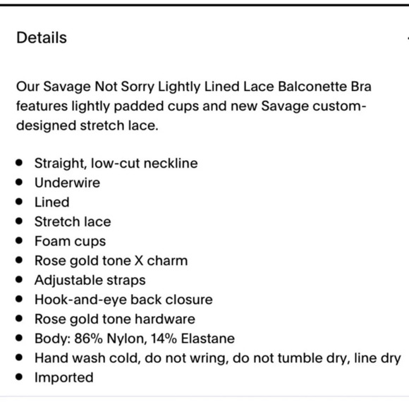 Savage‎ X Fenty Bra “Savage not sorry” lavender bra 32DD - Picture 2 of 8